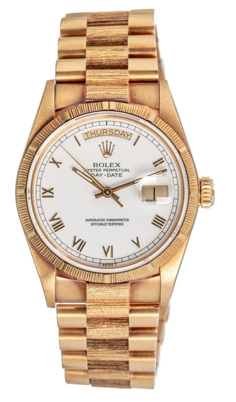 solid gold rolex band|Rolex watches 18k gold price.